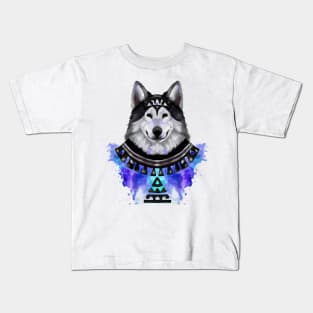 Akbash Mage Watercolor Dog Kids T-Shirt